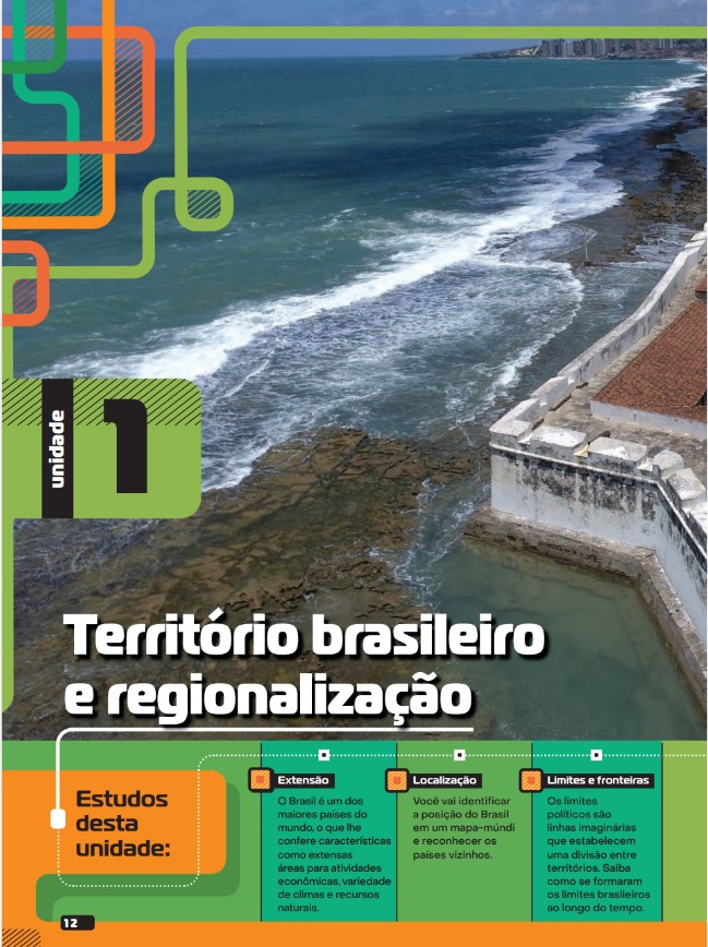 Jornadas Novos Caminhos Geografia, 
7º ano, p. 12